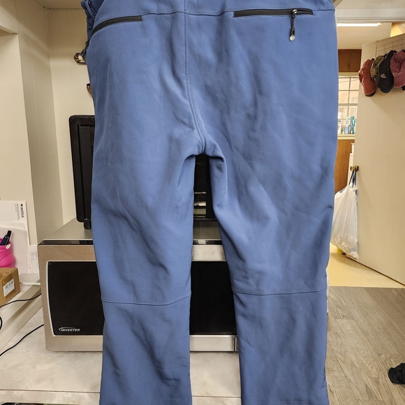 Men's Gray Fleece-Lined Pants - Picture 6 of 6